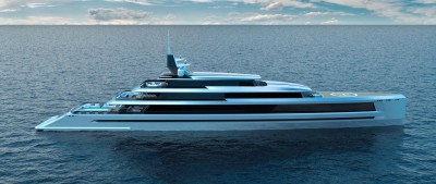SUNSET the 80m super yacht concept